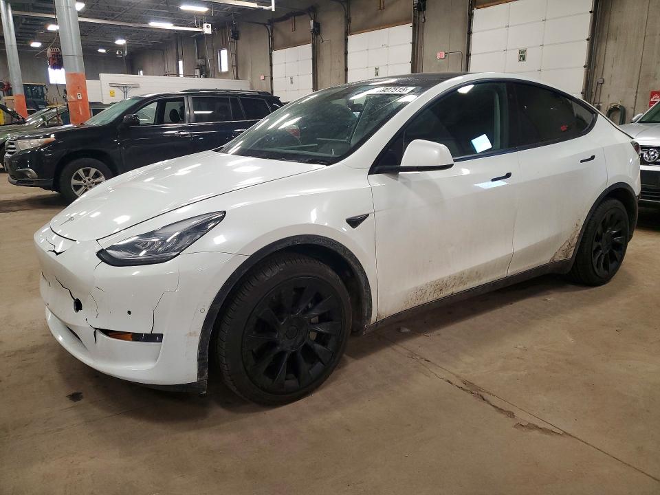 2021 TESLA MODEL Y — VIN 5YJYGDEE1MF068776