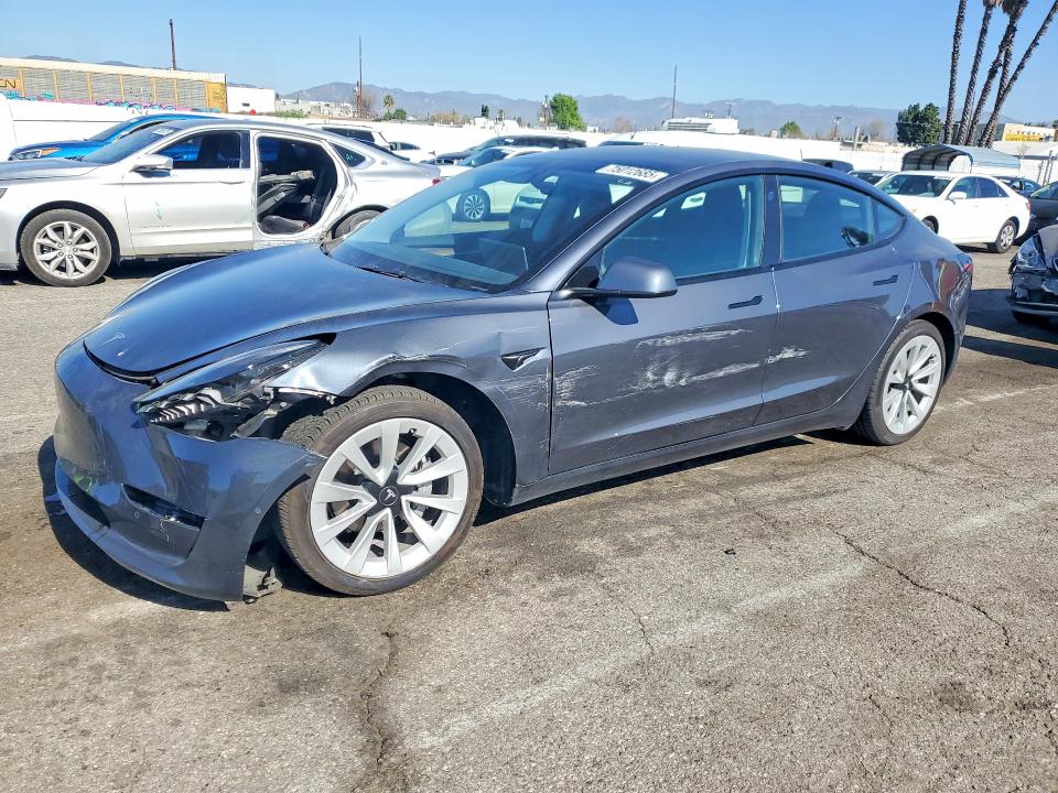 2022 TESLA MODEL 3 — VIN 5YJ3E1EB1NF345724