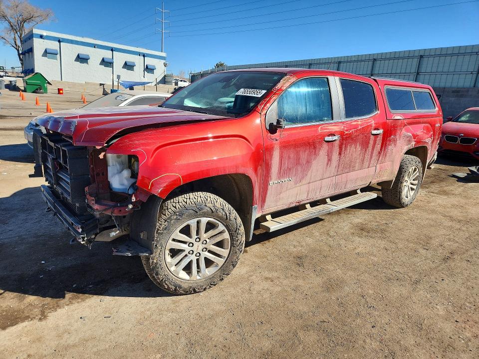 2016 GMC CANYON SLT — VIN 1GTG6DE32G1122693