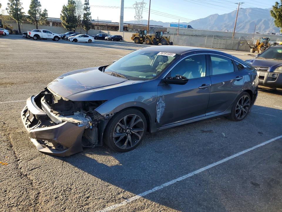 2021 HONDA CIVIC — VIN 2HGFC2F84MH560049