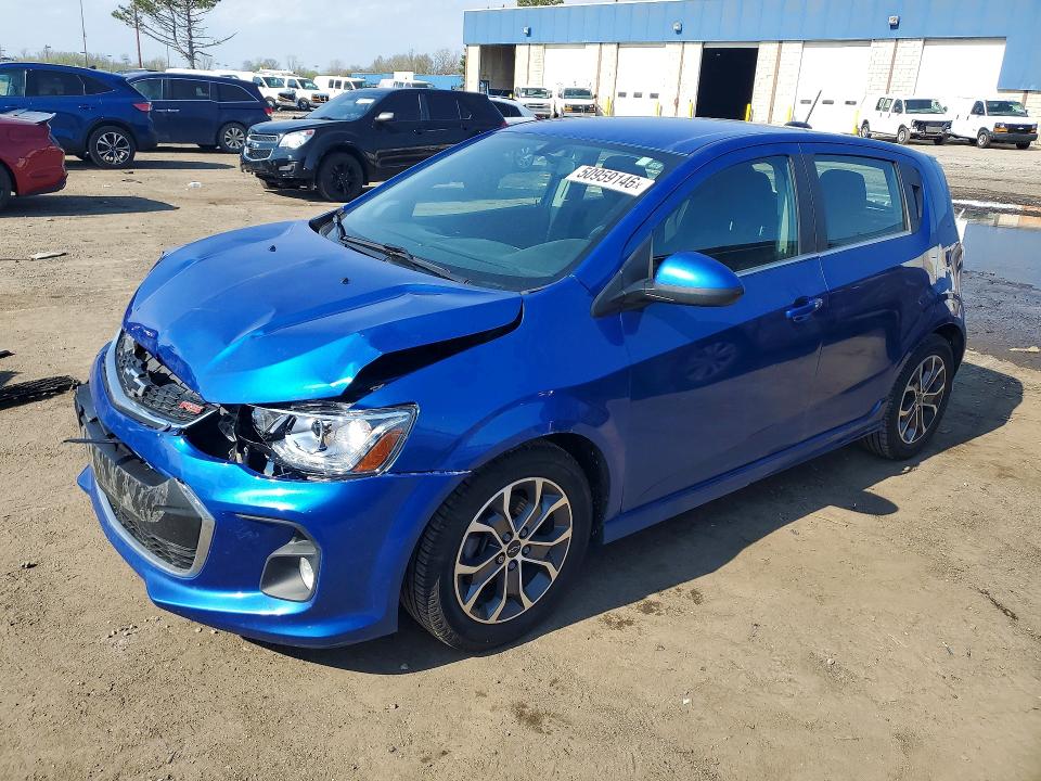 2020 CHEVROLET SONIC — VIN 1G1JD6SB8L4136988