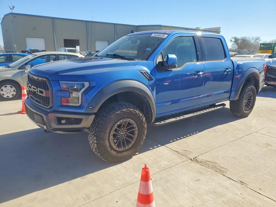 2019 FORD F150 RAPTO — VIN 1FTFW1RG4KFA52682