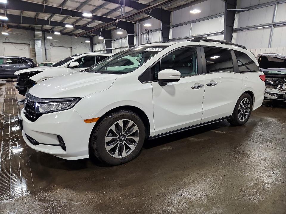 2022 HONDA ODYSSEY — VIN 5FNRL6H76NB031653