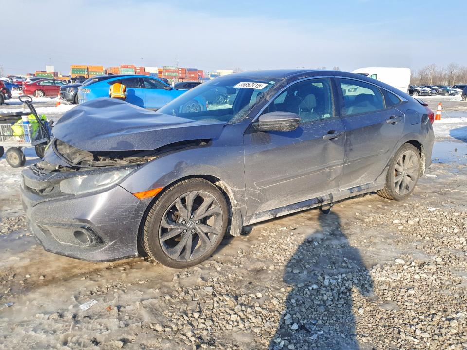 2019 HONDA CIVIC — VIN 2HGFC2F85KH537019
