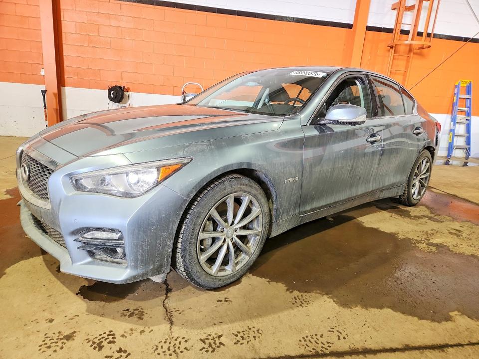2015 INFINITI Q50 HYBRID — VIN JN1AV7AR1FM850266