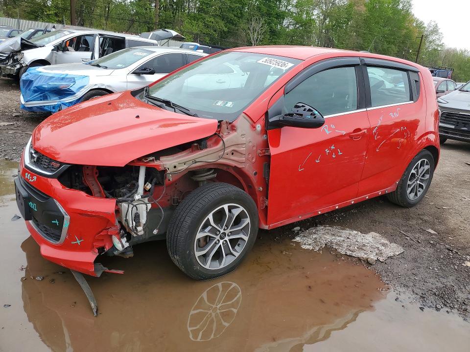 2018 CHEVROLET SONIC — VIN 1G1JD6SG2J4104661