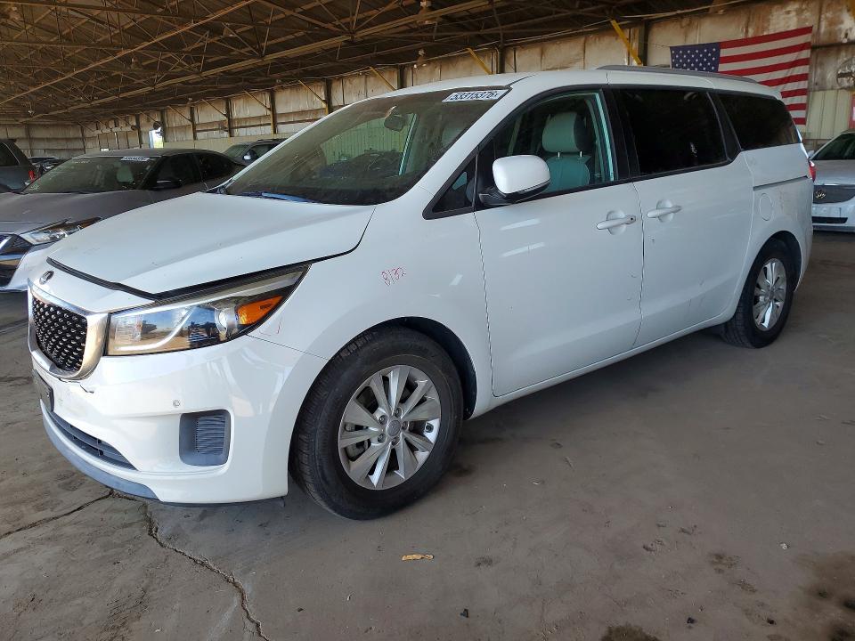 2017 KIA SEDONA — VIN KNDMB5C14H6339737