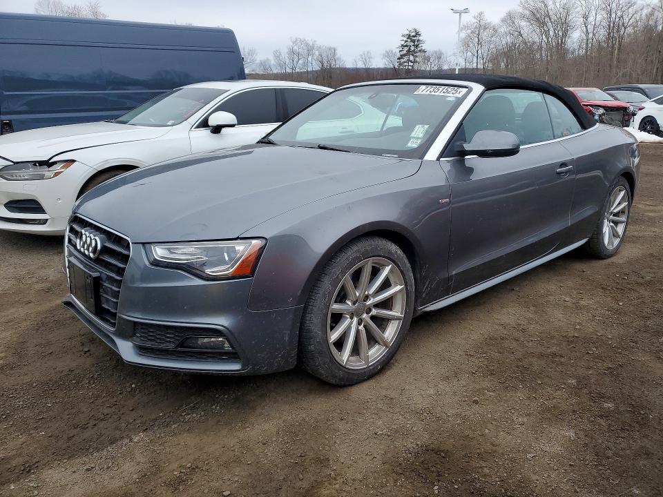 2015 AUDI A5 PREMIUM — VIN WAUMFAFH5FN009336