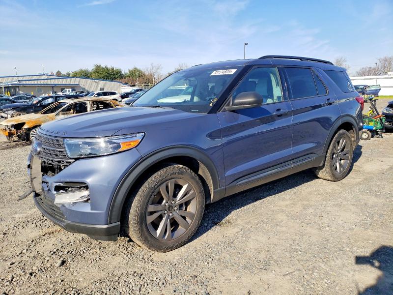 2021 FORD EXPLORER X — VIN 1FMSK8DH1MGA84100