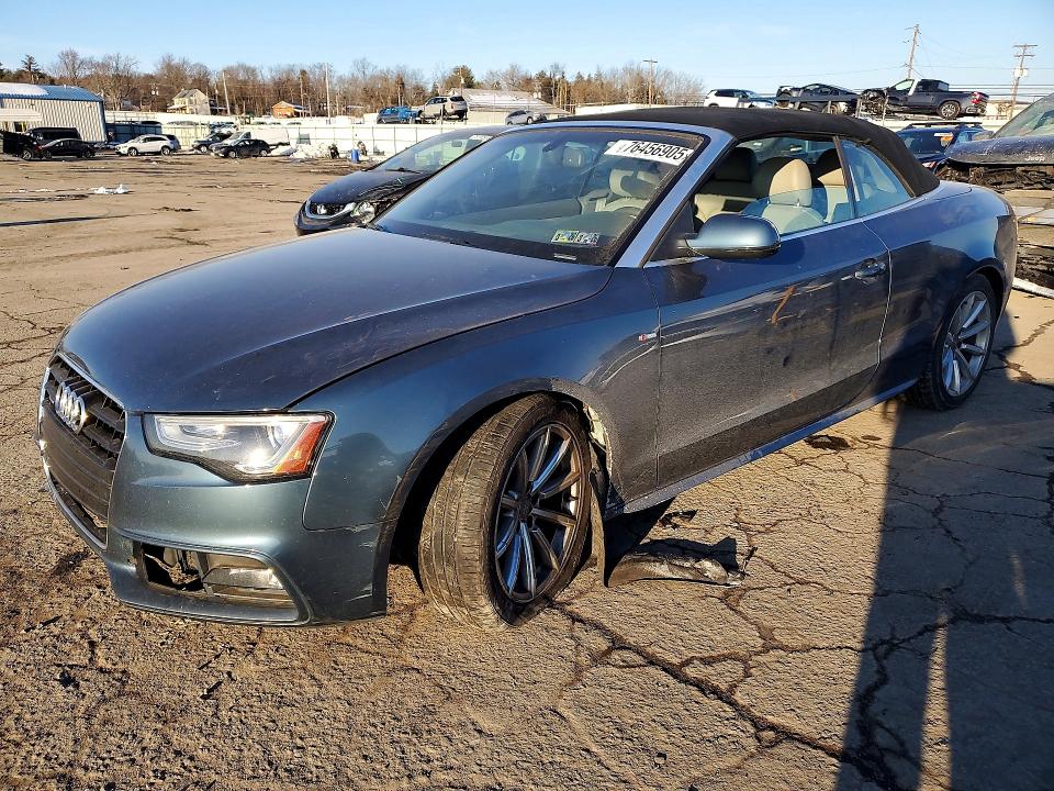 2015 AUDI A5 PREMIUM — VIN WAUMFAFHXFN005413