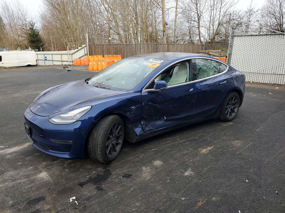 2019 TESLA MODEL 3 — VIN 5YJ3E1EB4KF512962