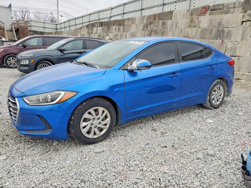 2017 HYUNDAI ELANTRA SE — VIN 5NPD74LF1HH113166