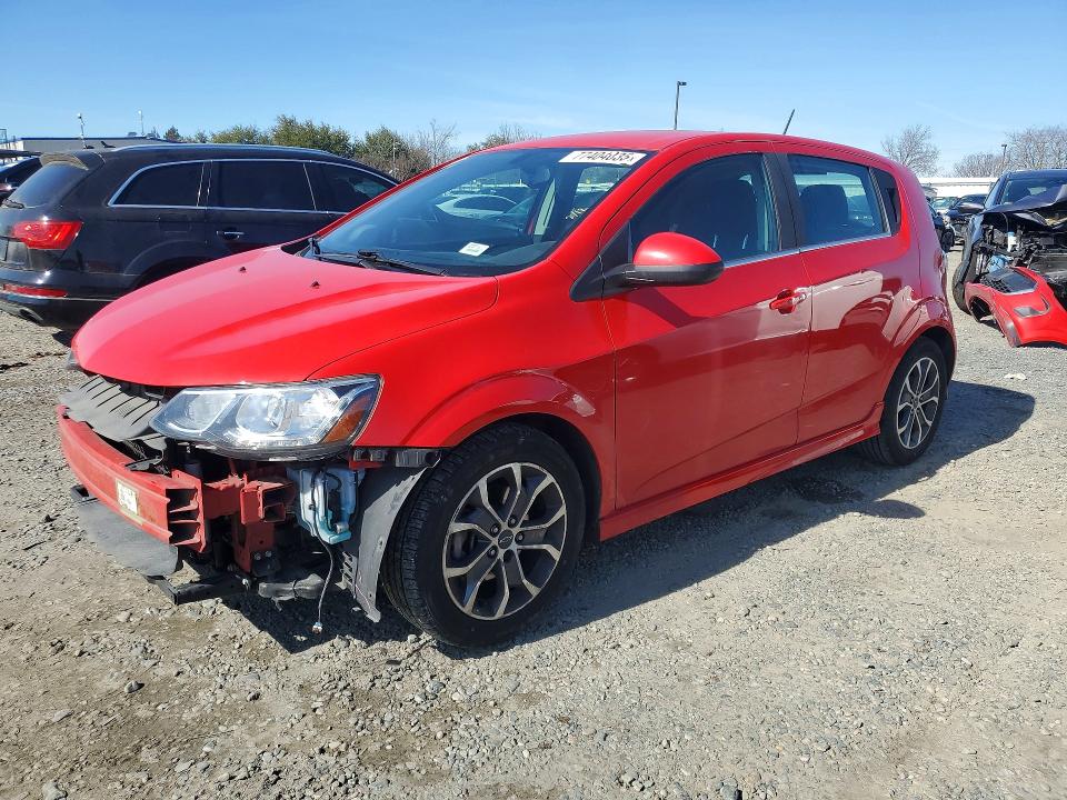 2018 CHEVROLET SONIC — VIN 1G1JD6SG4J4126497