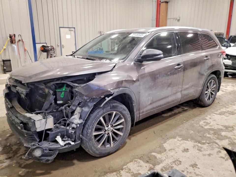 2017 TOYOTA HIGHLANDER — VIN 5TDJZRFH3HS372212