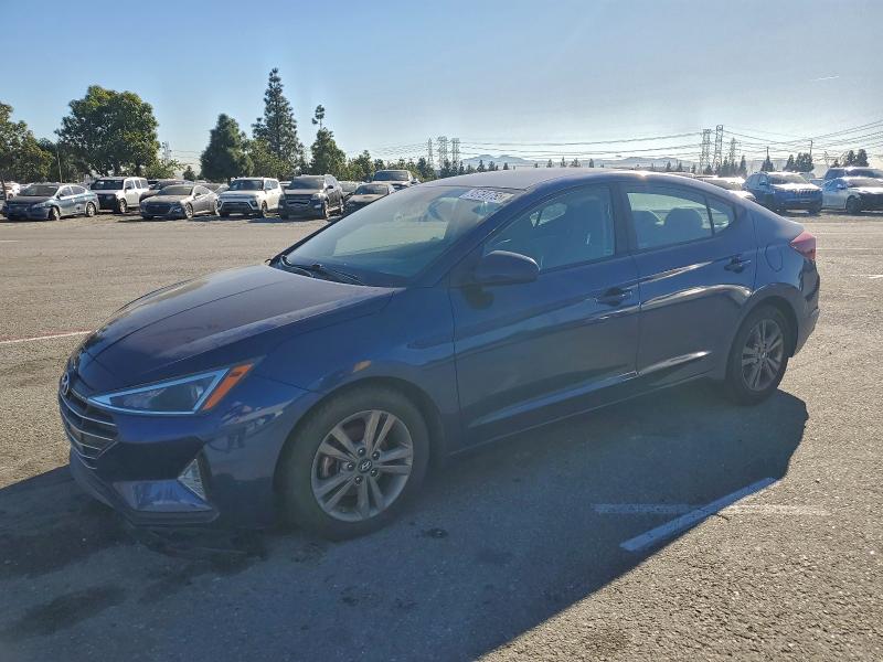 2019 HYUNDAI ELANTRA — VIN 5NPD84LF5KH447835