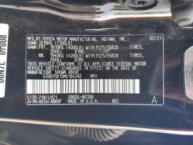 5TDGY5B15MS184249