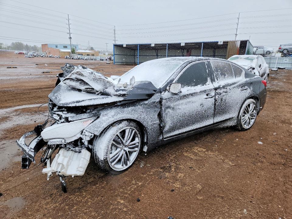 2015 INFINITI Q50 HYBRID — VIN JN1AV7AR1FM850560