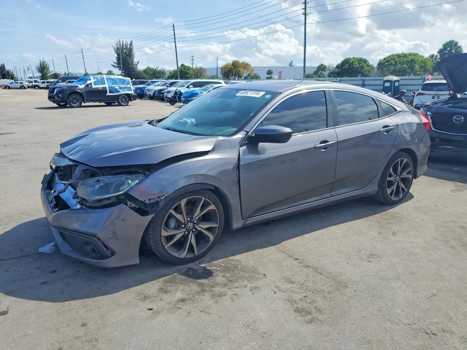2019 HONDA CIVIC — VIN 2HGFC2F84KH555530