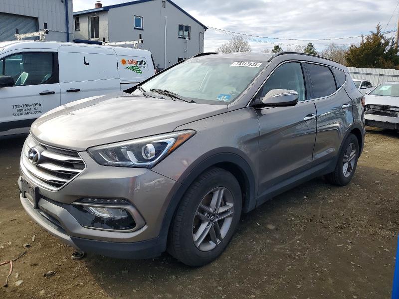 2018 HYUNDAI SANTA FE S — VIN 5NMZUDLB0JH100486