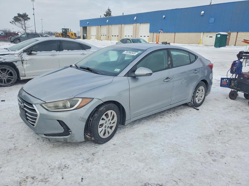 2017 HYUNDAI ELANTRA — VIN 5NPD74LF5HH160779