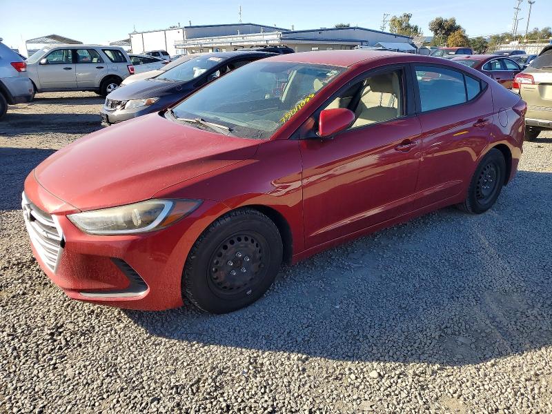 2017 HYUNDAI ELANTRA — VIN KMHD74LF5HU428974