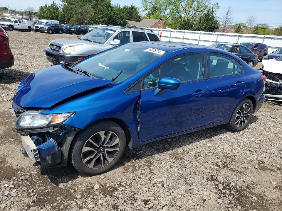 2015 HONDA CIVIC — VIN 19XFB2F86FE090557
