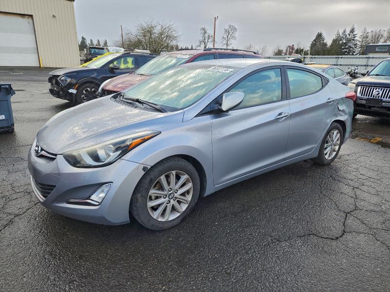 2016 HYUNDAI ELANTRA SE — VIN 5NPDH4AE3GH718327