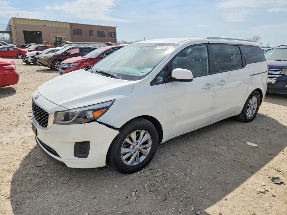 2016 KIA SEDONA — VIN KNDMB5C12G6216629
