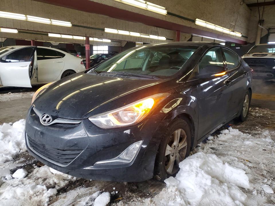 2016 HYUNDAI ELANTRA SE — VIN 5NPDH4AE3GH729800