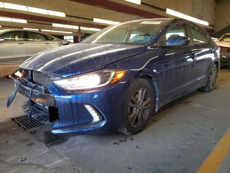 2018 HYUNDAI ELANTRA — VIN 5NPD84LF5JH217243