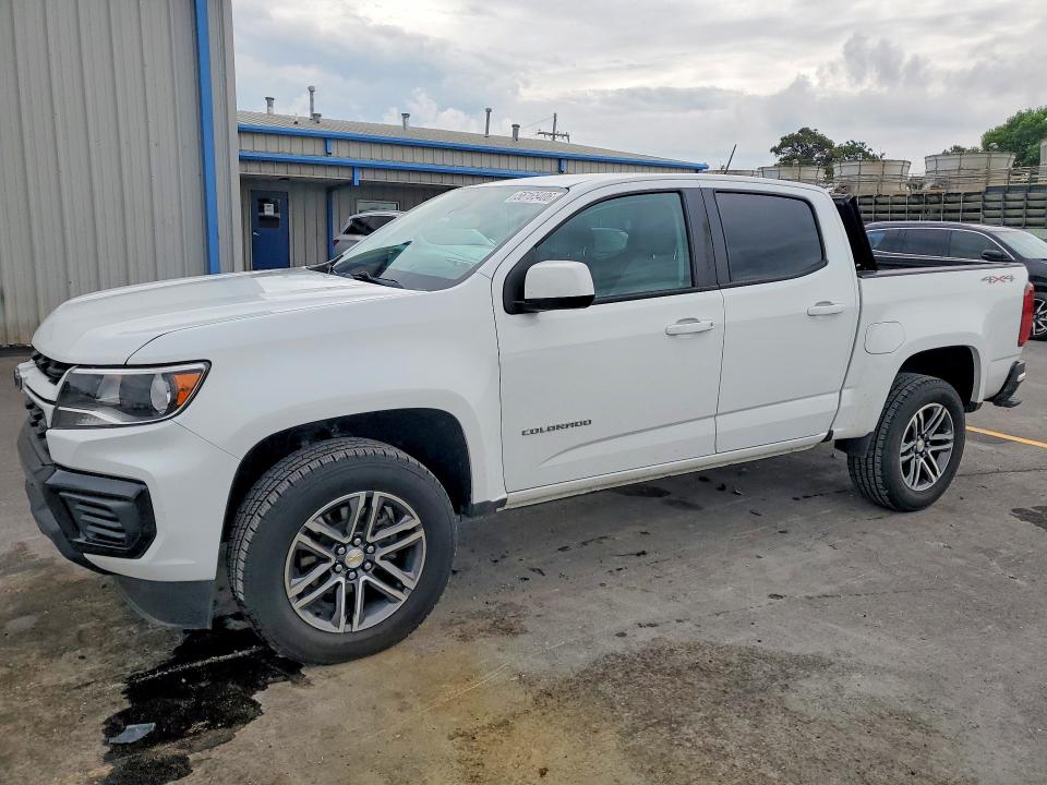 2021 CHEVROLET COLORADO — VIN 1GCGTBEN9M1220498
