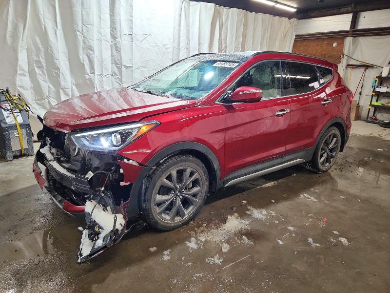 2018 HYUNDAI SANTA FE S — VIN 5XYZWDLA4JG529545
