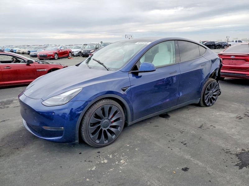 2022 TESLA MODEL Y — VIN 7SAYGDEF7NF350305