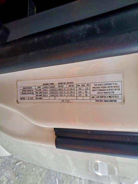 1XPBDP9X9MD707651
