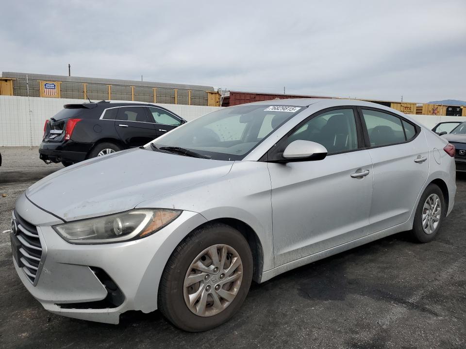 2018 HYUNDAI ELANTRA — VIN KMHD74LF2JU586100