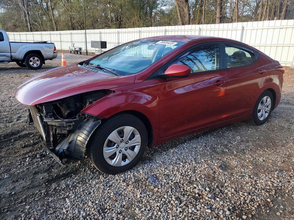 2016 HYUNDAI ELANTRA — VIN 5NPDH4AE8GH766440