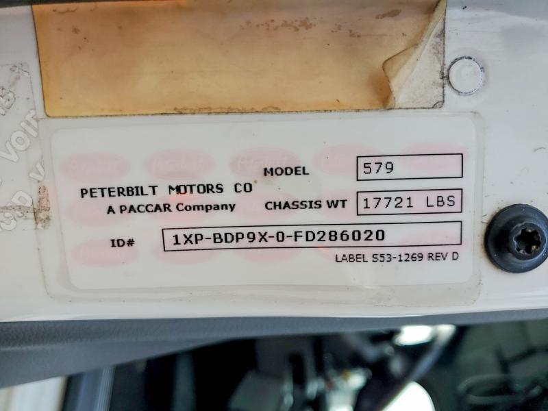 1XPBDP9X0FD286020
