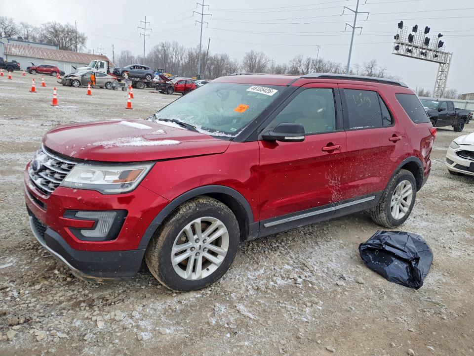 2017 FORD EXPLORER XLT — VIN 1FM5K7D84HGC46170