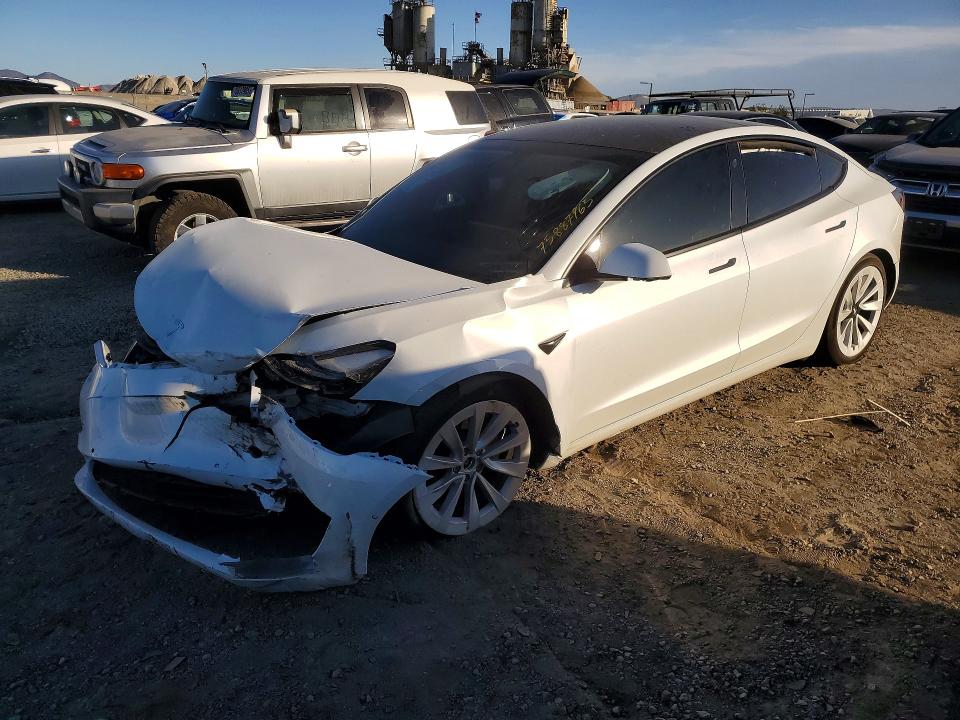 2021 TESLA MODEL 3 — VIN 5YJ3E1EB0MF015555