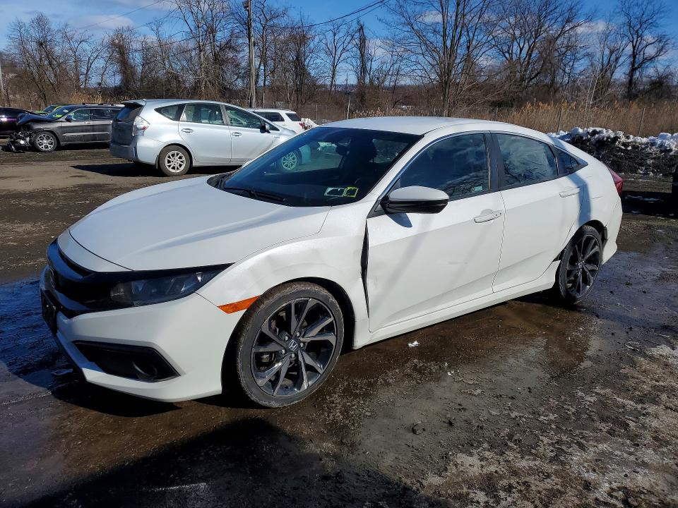 2019 HONDA CIVIC — VIN 2HGFC2F82KH602036