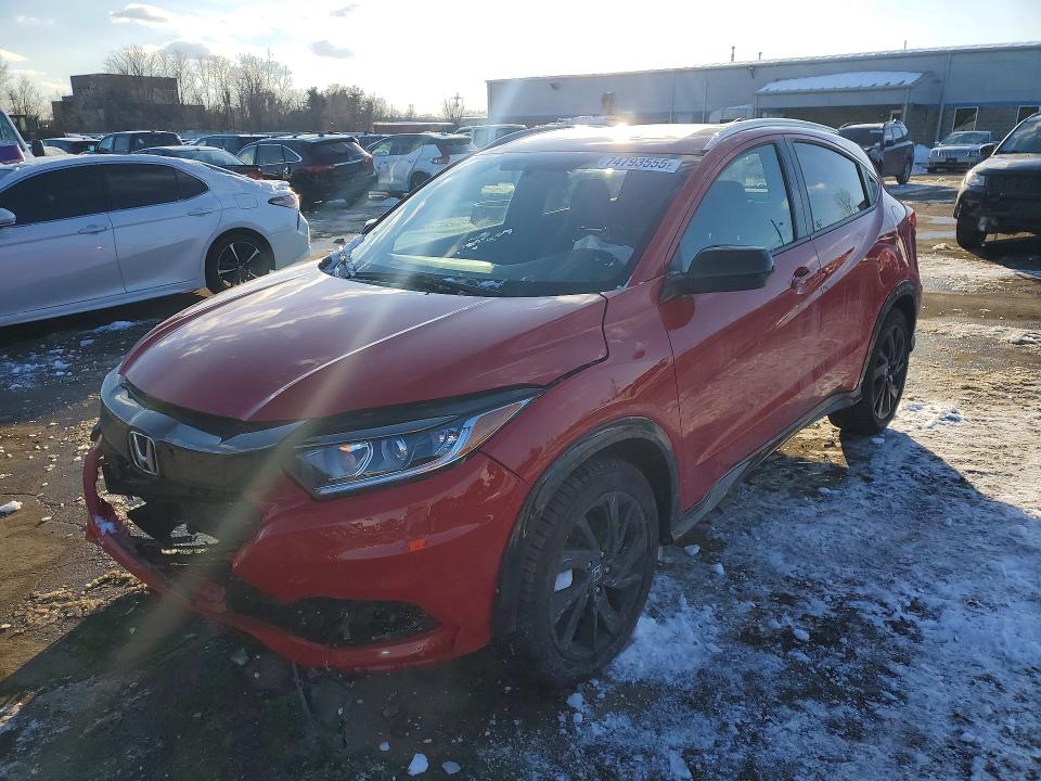 2022 HONDA HR-V — VIN 3CZRU6H17NM741739