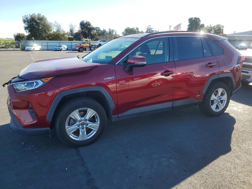 2020 TOYOTA RAV4 HYBRID — VIN JTMRWRFV6LD543623