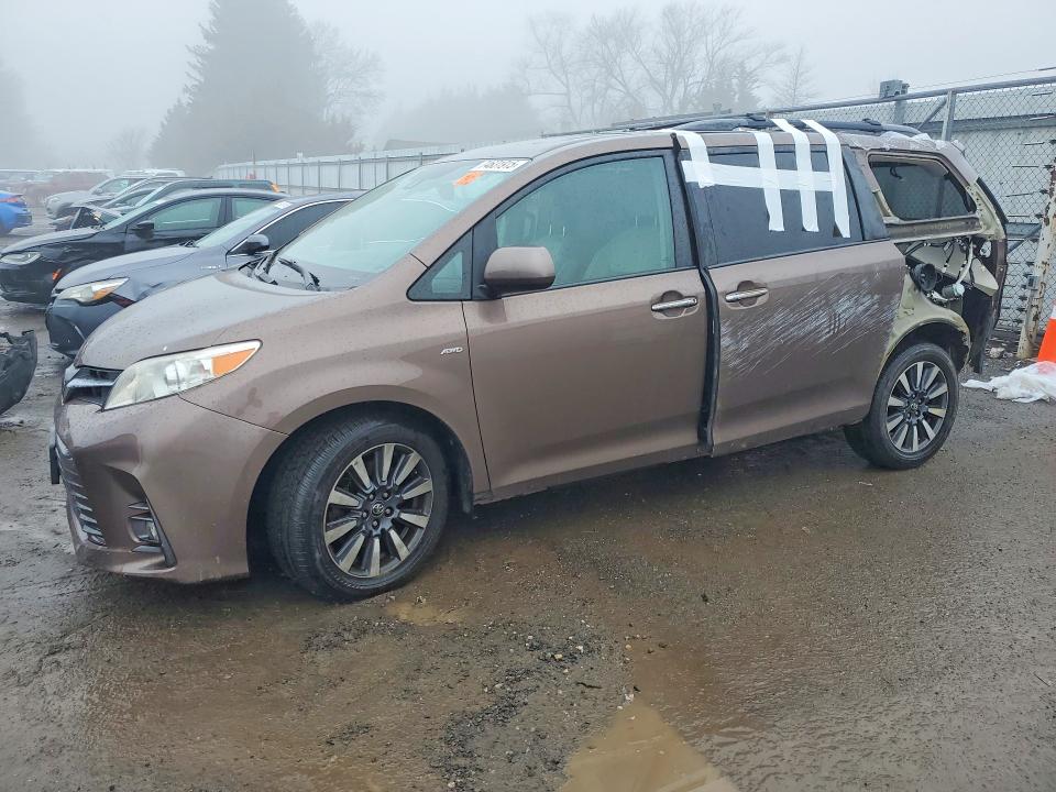 2019 TOYOTA SIENNA — VIN 5TDDZ3DC9KS217138