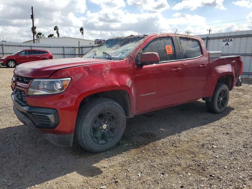 2021 CHEVROLET COLORADO — VIN 1GCGSCEN6M1151150