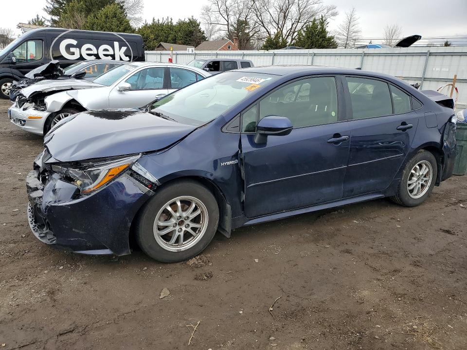 2021 TOYOTA COROLLA HYBRID — VIN JTDEAMDE0MJ028154