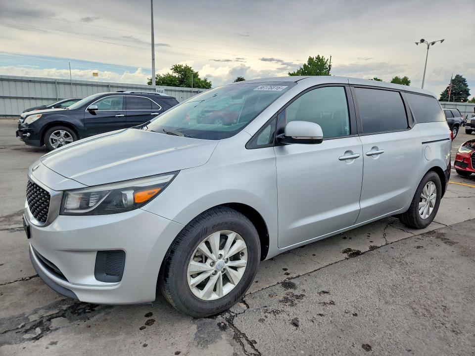 2017 KIA SEDONA — VIN KNDMB5C19H6242372
