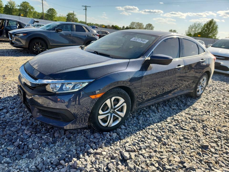2018 HONDA CIVIC — VIN 19XFC2F5XJE000970