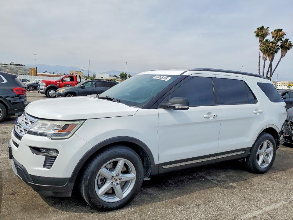 2019 FORD EXPLORER XLT — VIN 1FM5K7D87KGA96305