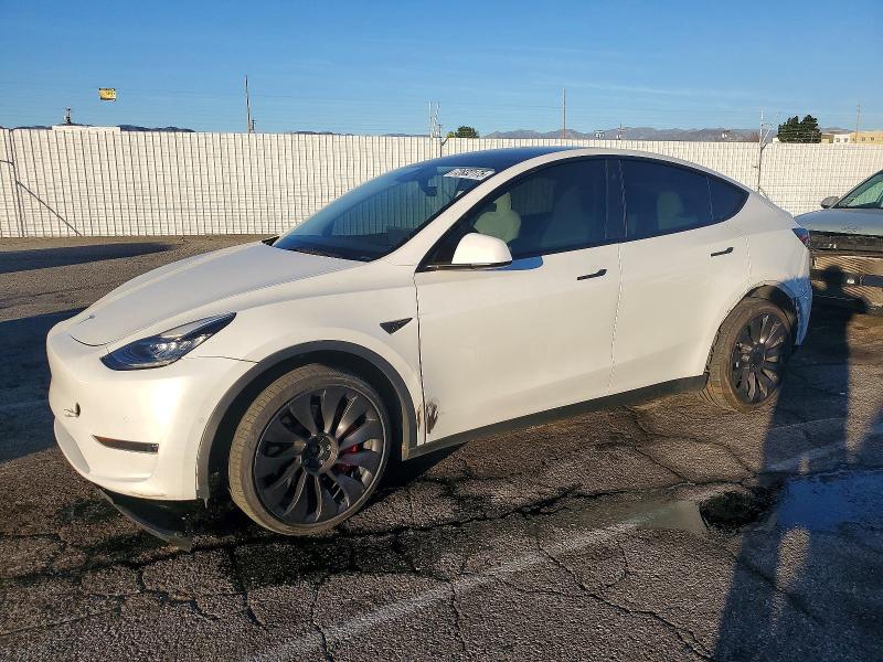 2022 TESLA MODEL Y — VIN 7SAYGDEE5NF361827