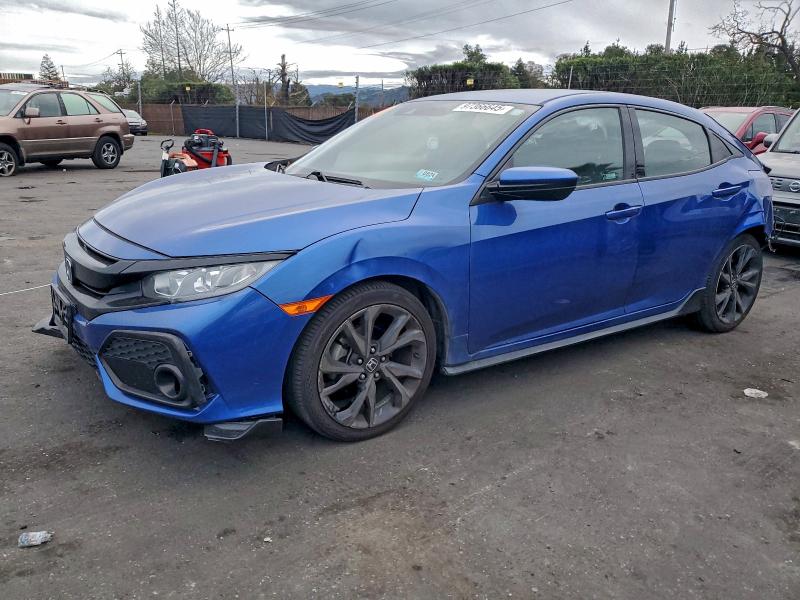 2019 HONDA CIVIC — VIN SHHFK7H47KU415310